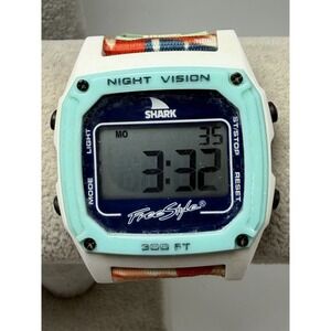 Freestyle Shark FS101028 New Battery Clasic Floral 37MM 8.5" Nylon Band Digital
